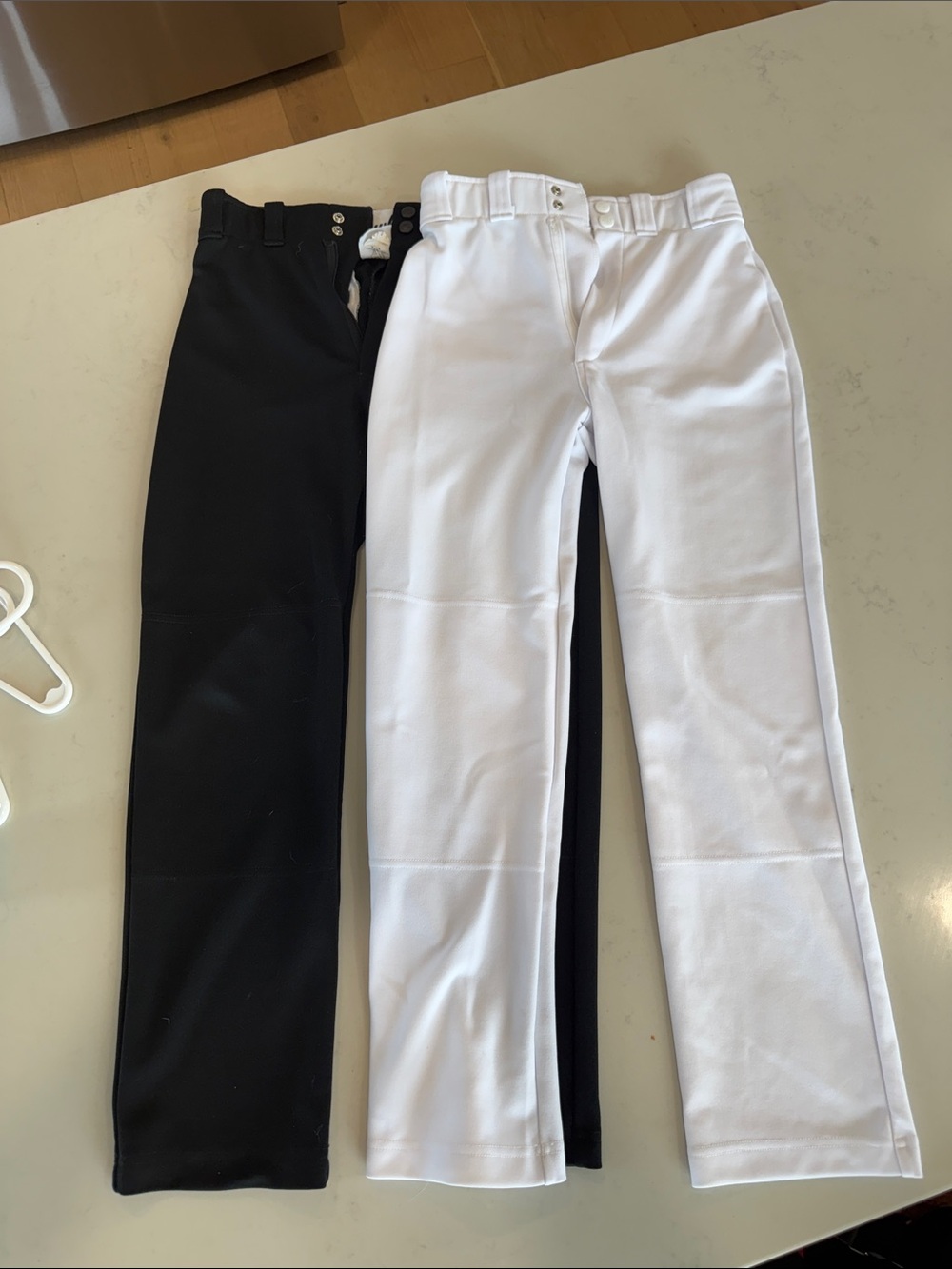 Rawlings Kids Baseball Pants - Black & White